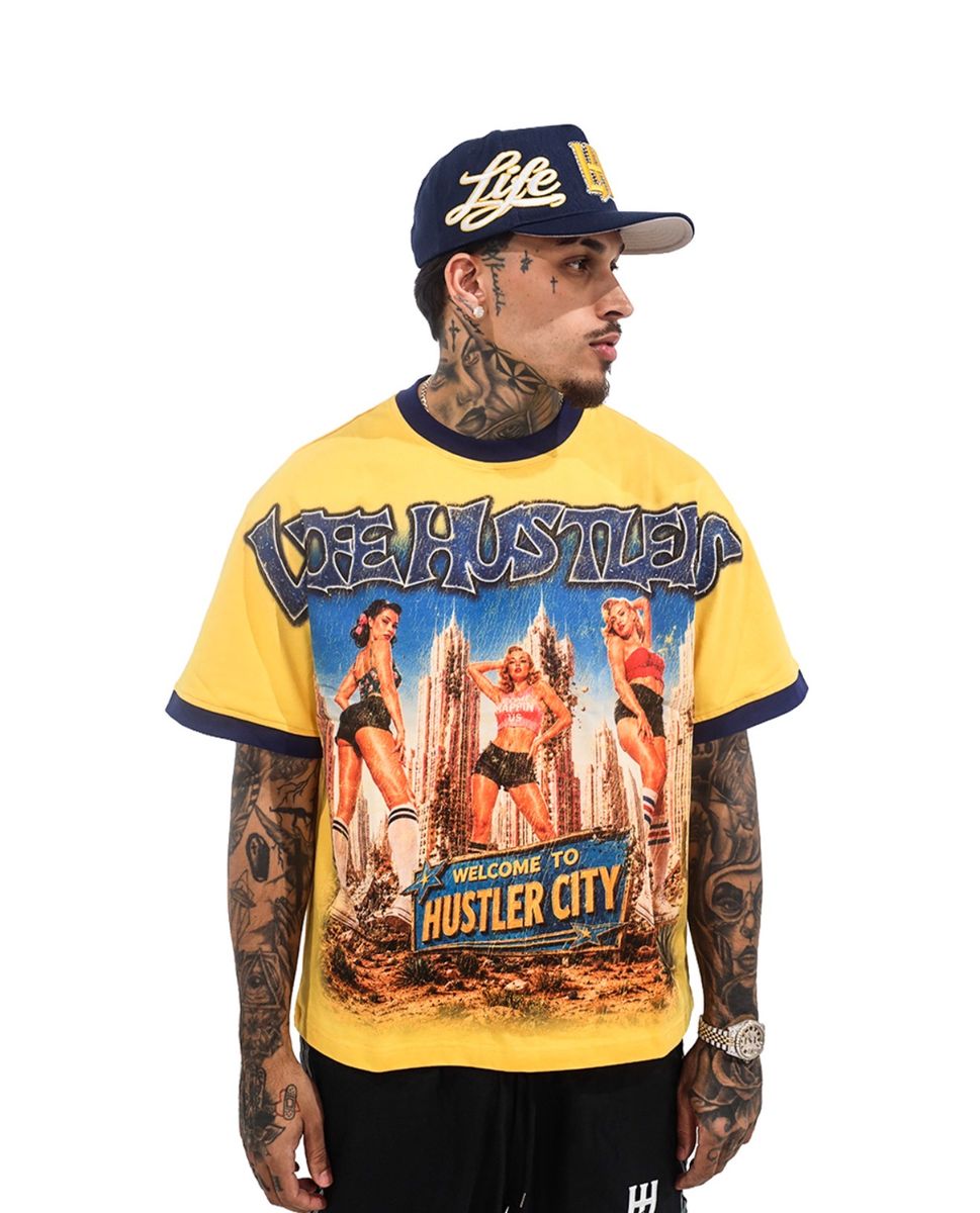 LH 'HUSTLER CITY Yellow