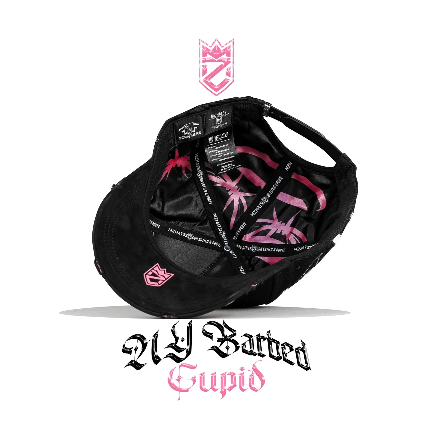 NY BARRED CUPID HAT