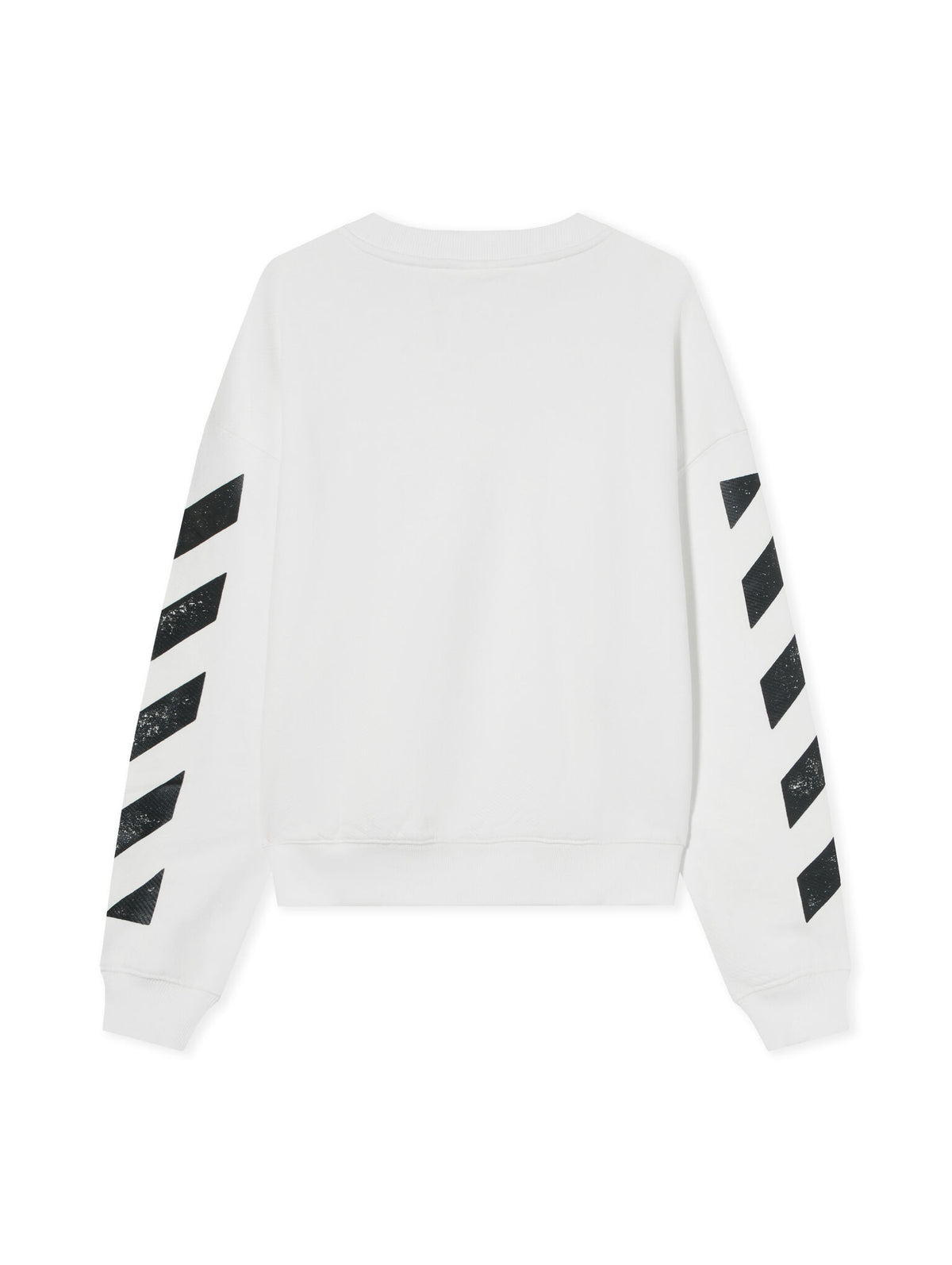OFF WHITE Diagonal Crewneck Sweatshirt
