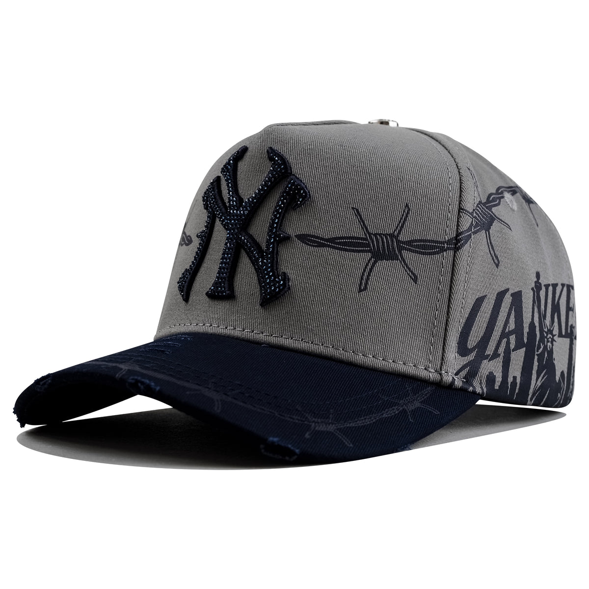 NY BONES RUNNER GRAY X ROYAL