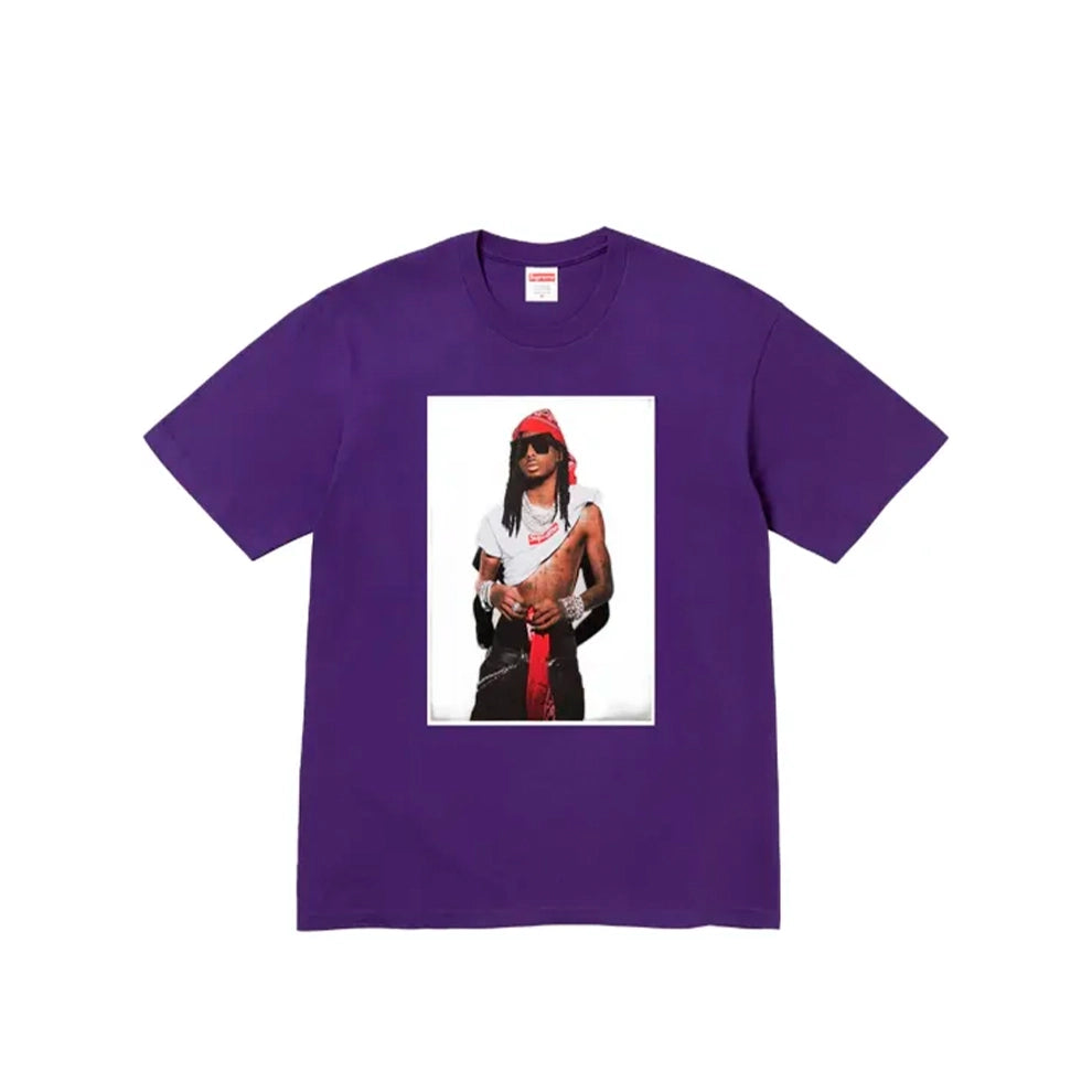 SUPREME PLAYBOI CARTI PURPLE TEE