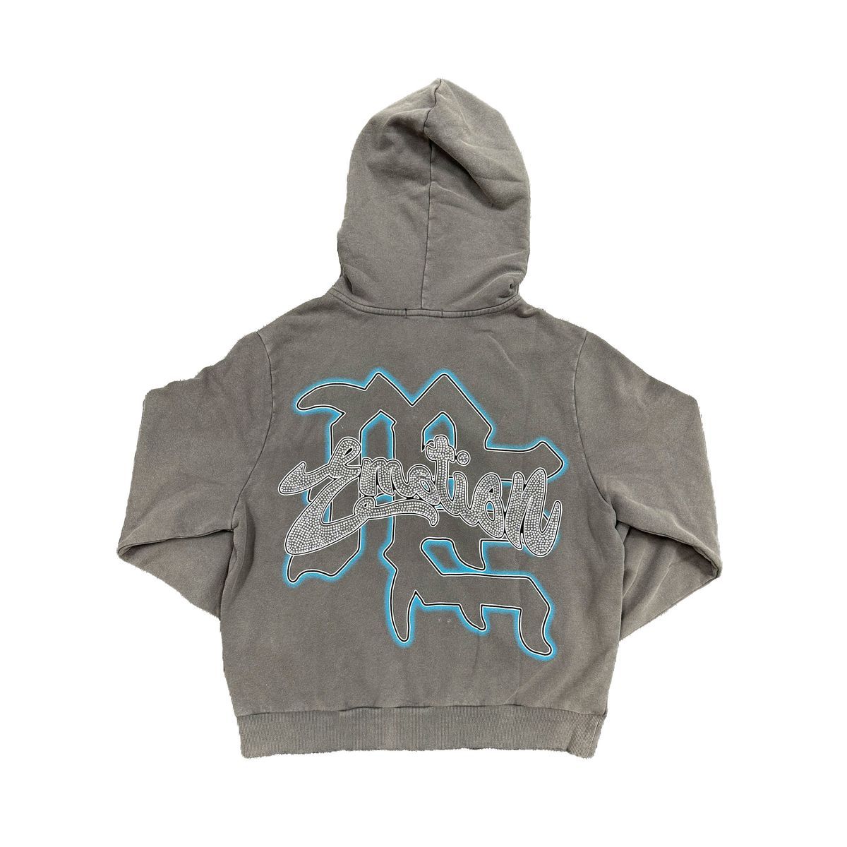 MIXED EMOTION BLUE ANGEL HOODIE