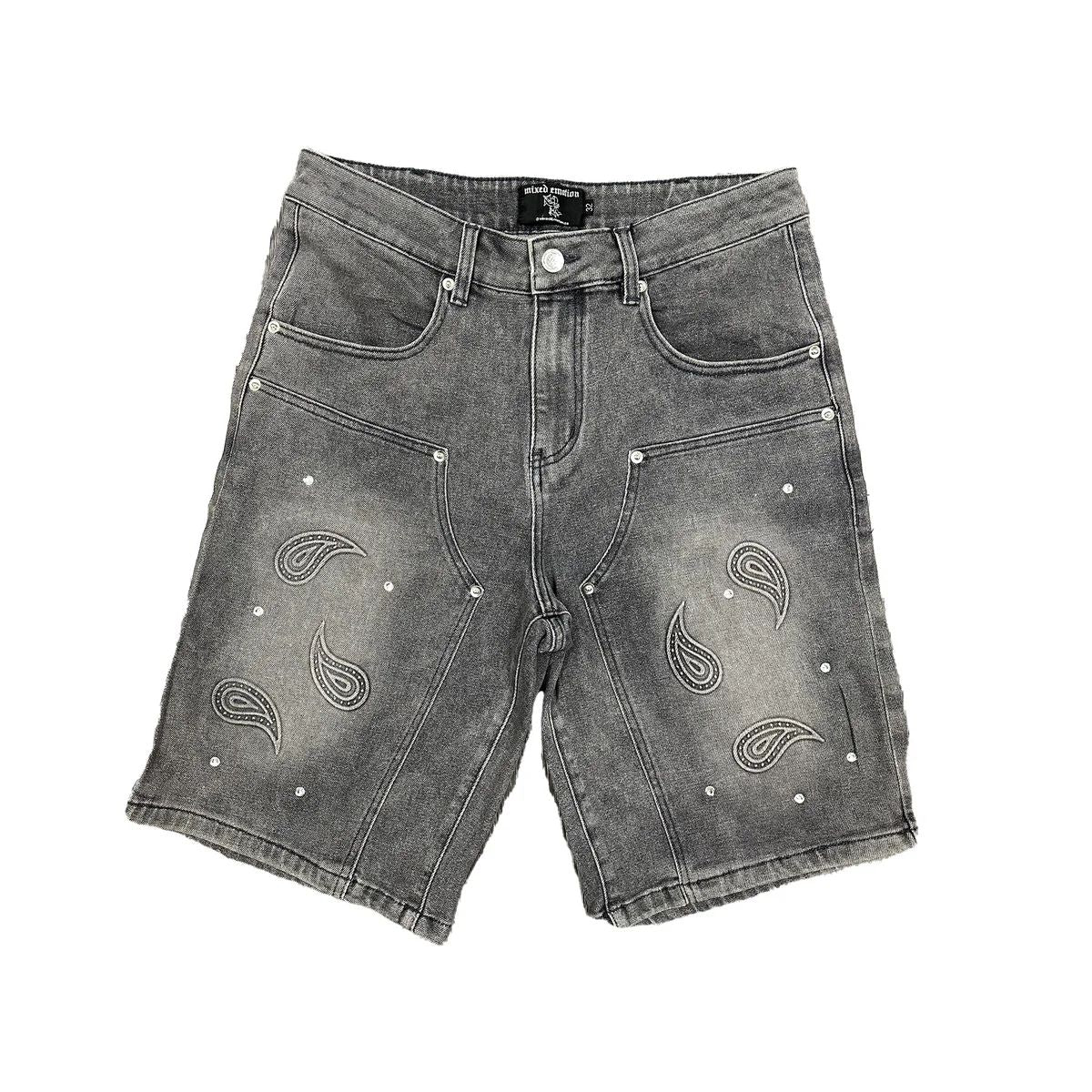 MIXED EMOTION OLD SCHOOL BLACK SHORT