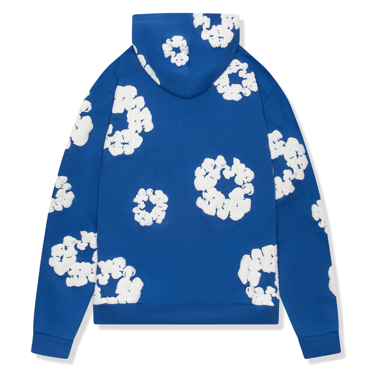 Denim Tears The Cotton Wreath Royal Blue Hoodie