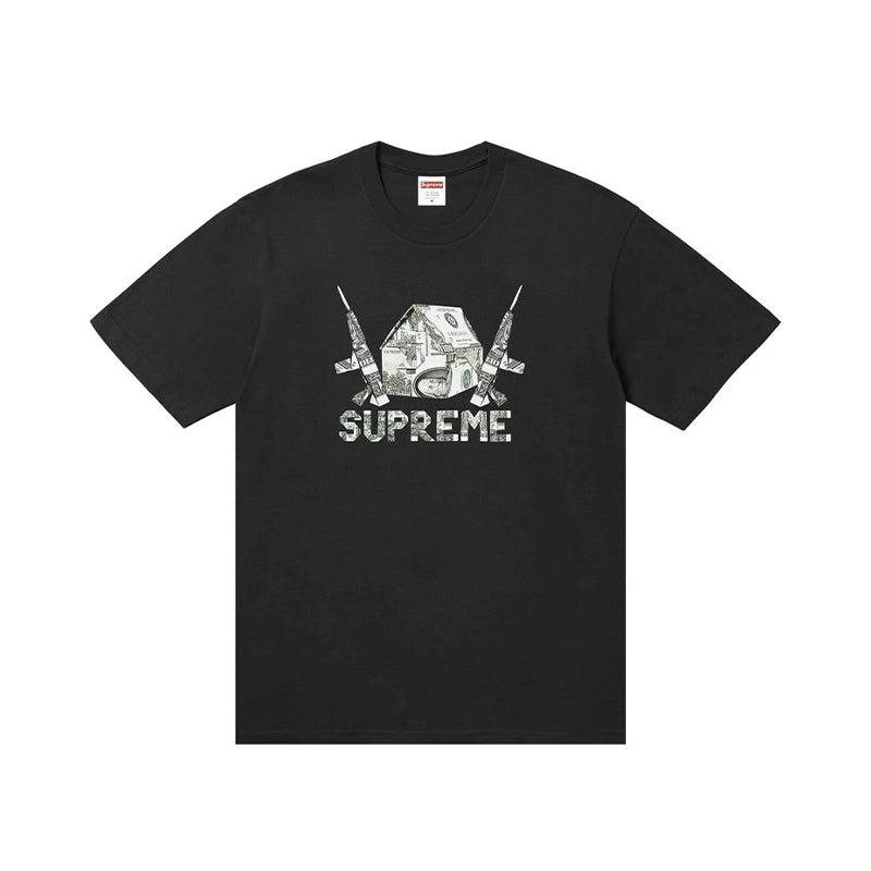SUPREME ORIGAMI BLACK TEE
