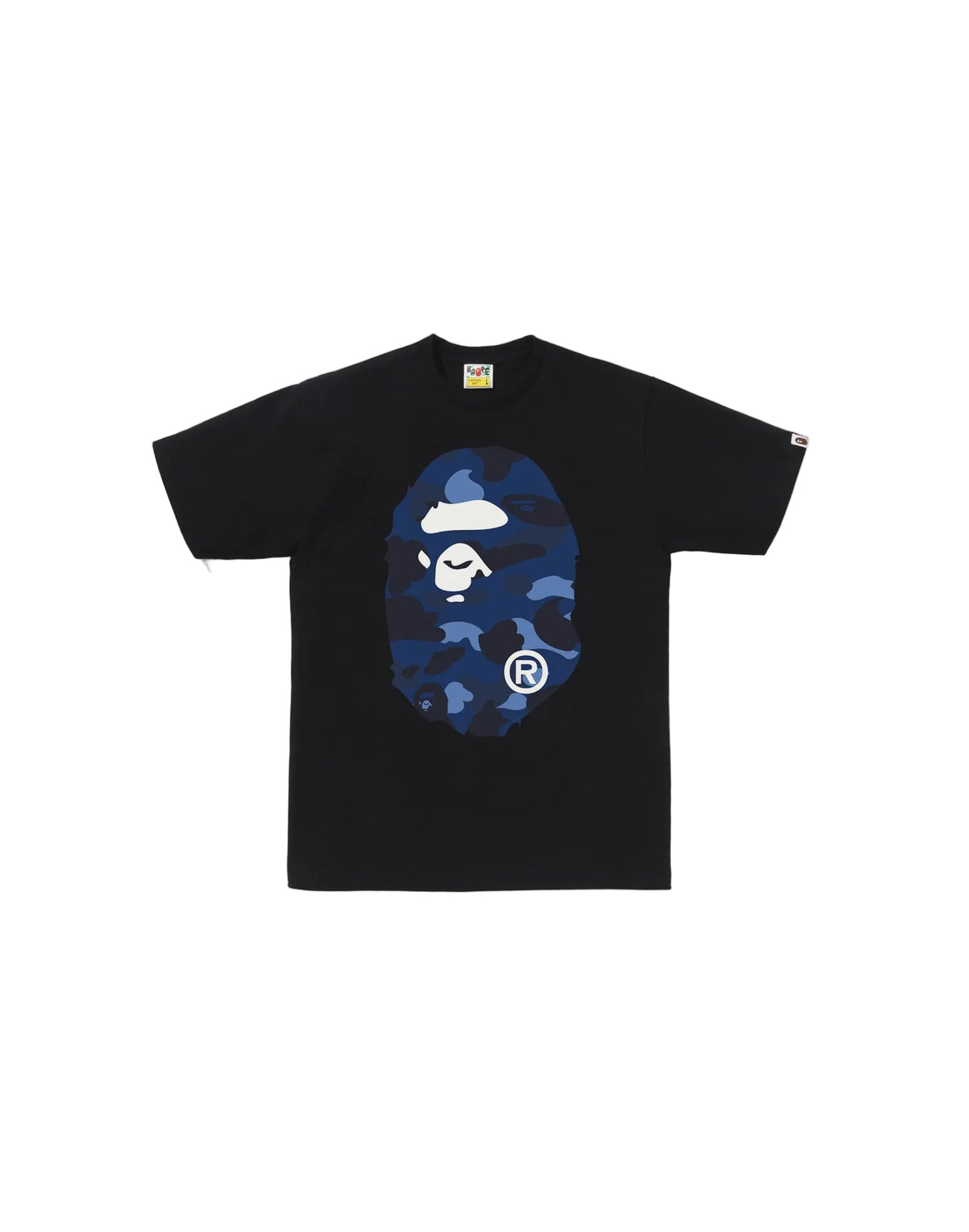 CAMO BAPE BLACK TEE