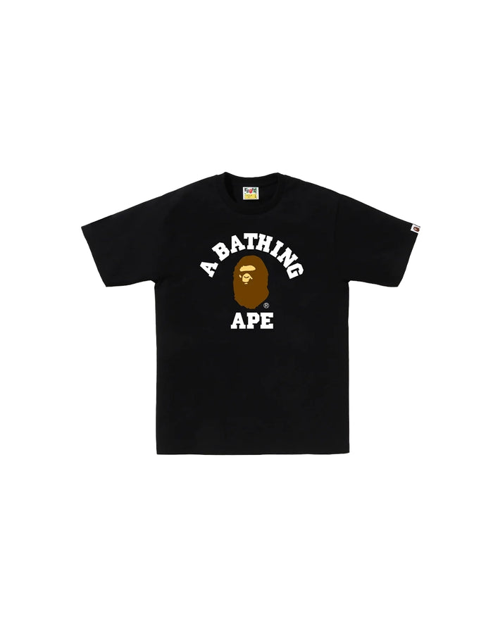 A BATHING APE BLACK TEE