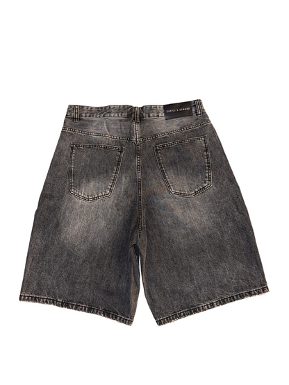 Supply & demand grey washed short