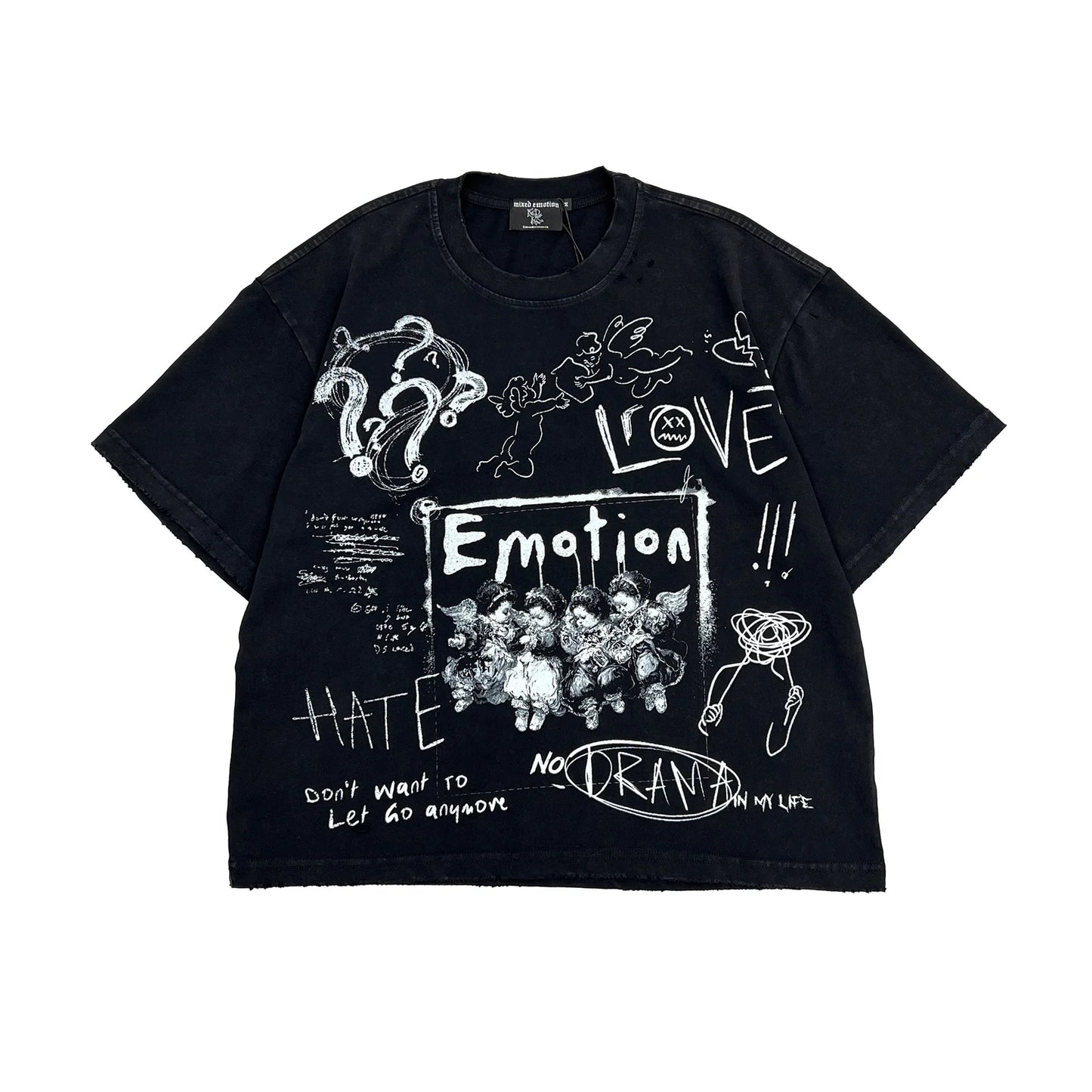 MIXED EMOTION BLACK CHAOS