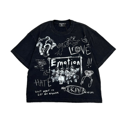 MIXED EMOTION BLACK CHAOS