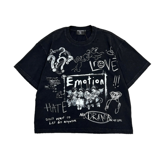 MIXED EMOTION BLACK CHAOS