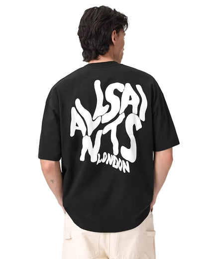 ALL SAINTS BLACK TEE