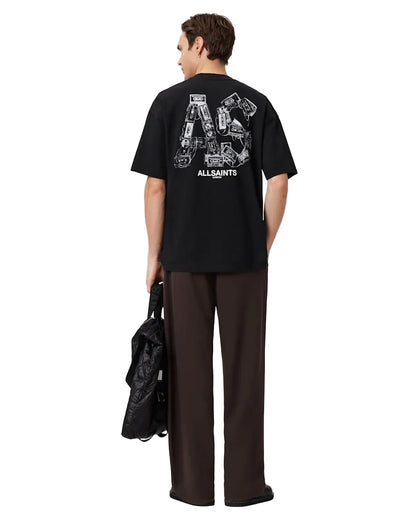 ALL SAINTS BLACK TEE