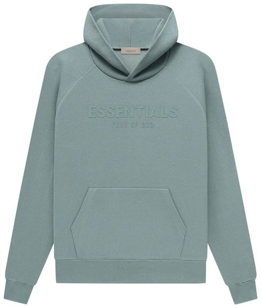 Essentials Blue Raglan Hoodie