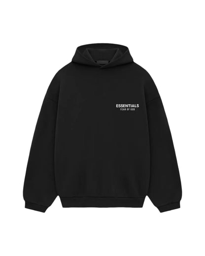 ESSENTIALS Fleece Hoodie Black