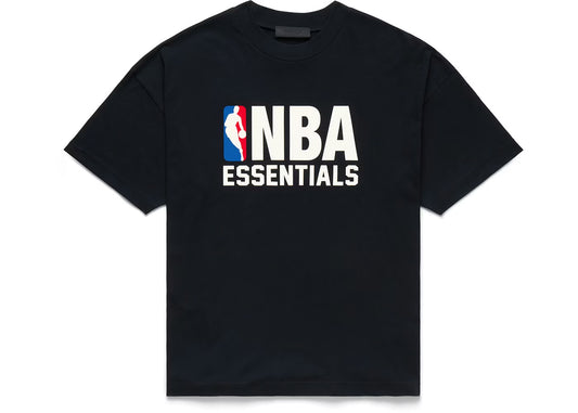ESSENTIALS NBA BLACK TEE