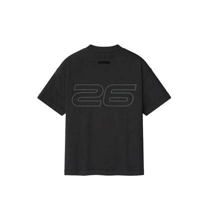 ESSENTIALS FW26 BLACK TEE