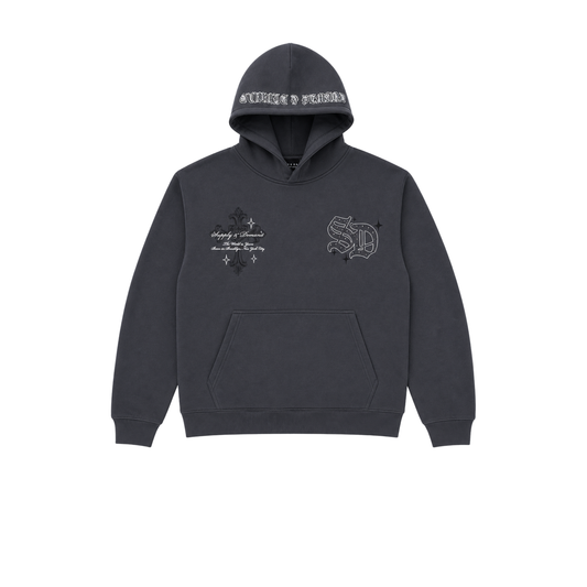 SUPPLY DEMAND GREY HOODIE