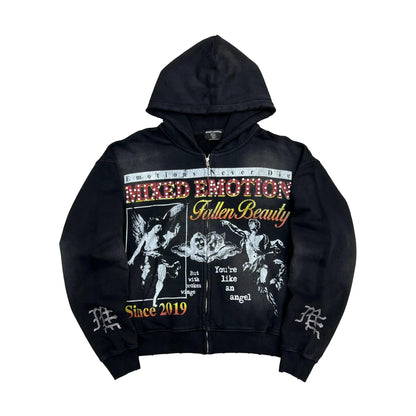 MIXED EMOTION BROKEN WINGS
