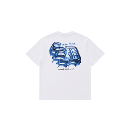 SUPPLY DEMAND WHITE BLUE LETTERING