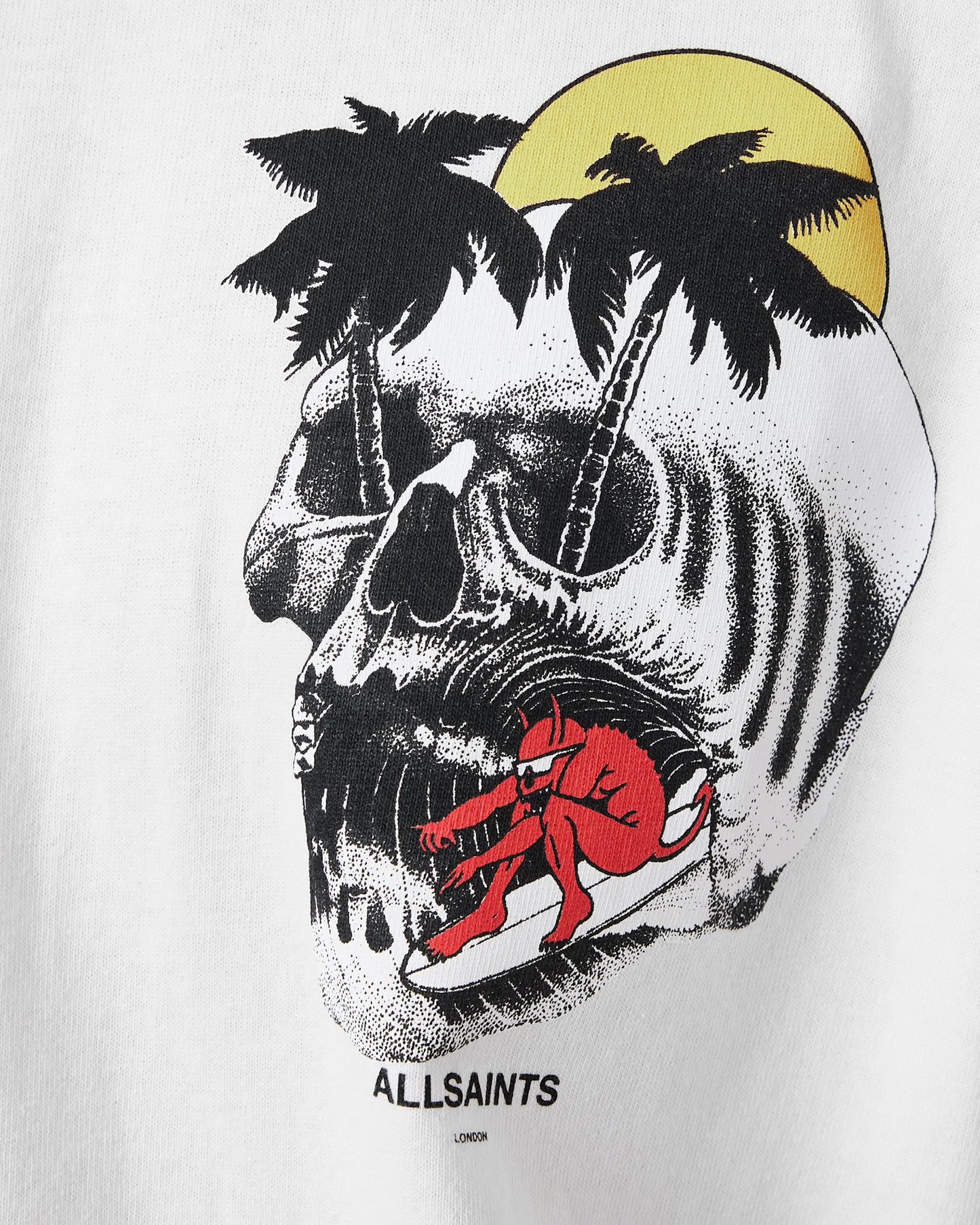 ALL SAINTS WHITE TEE