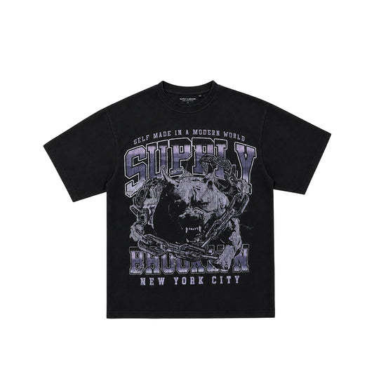SUPPLY DEMAND GREY TEE