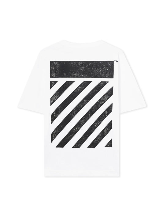 off white Diagonal Oversized T-Shirt