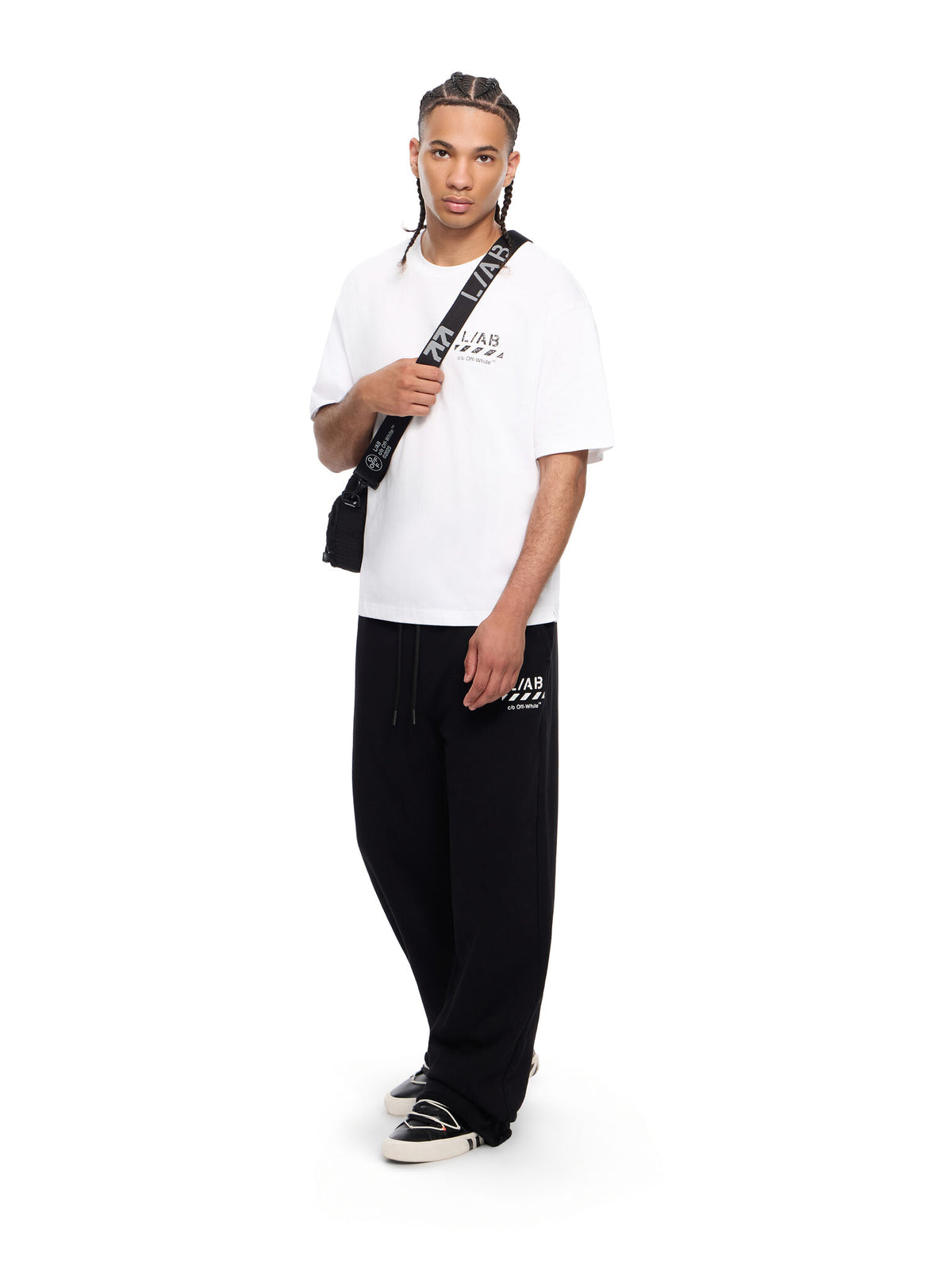 off white Diagonal Oversized T-Shirt