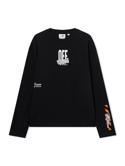 Off white Active Tape Long-Sleeved T-Shirt