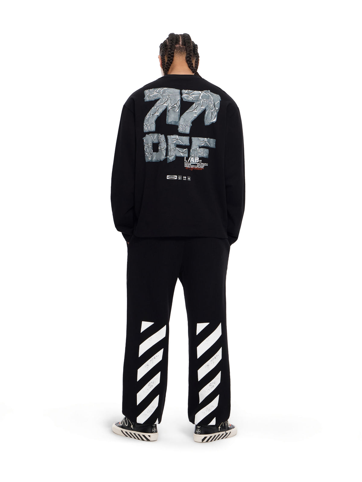 Off white Active Tape Long-Sleeved T-Shirt