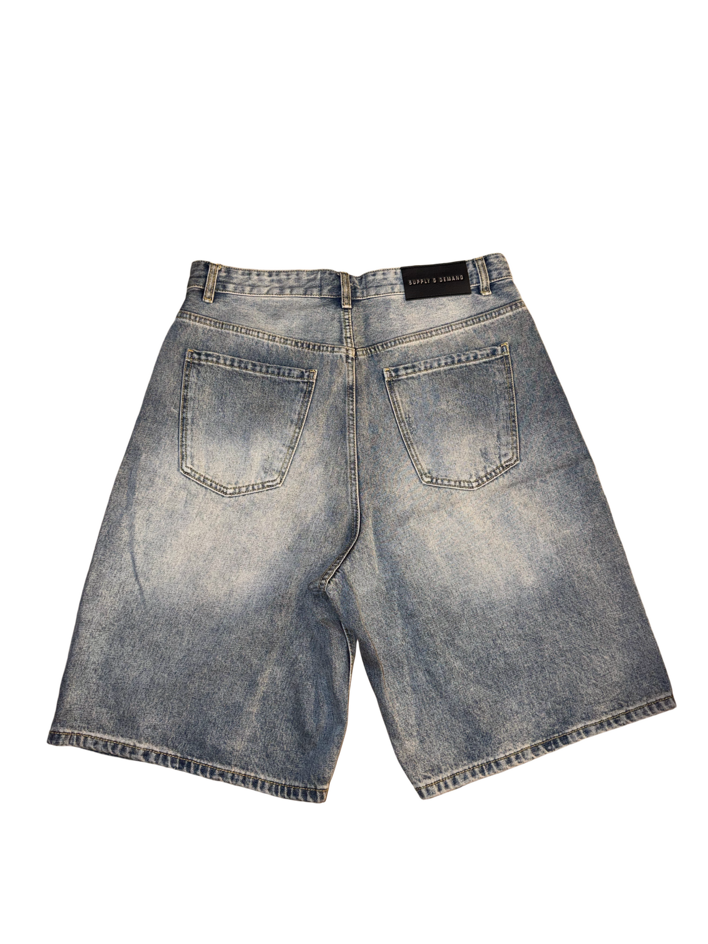 Supply & demand washed Jean short