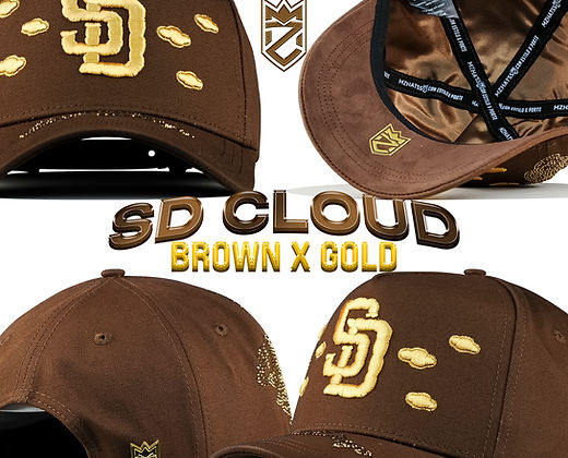 SD Cloud Brown x Gold