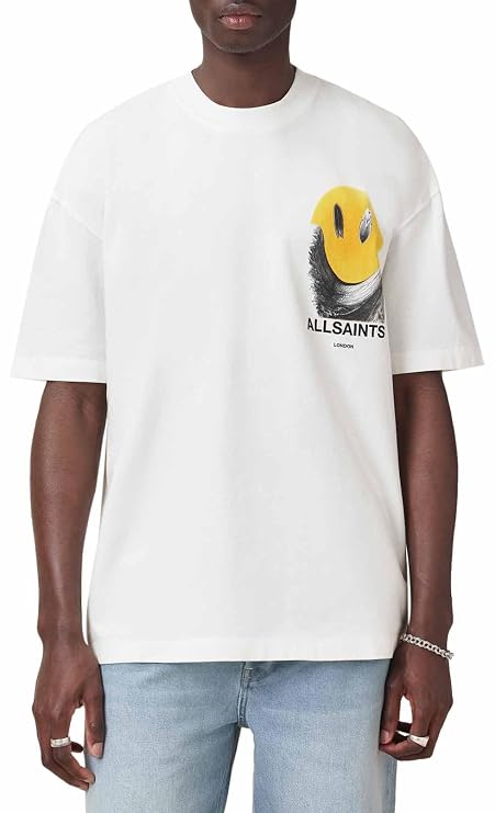 Allsaints Party Wave Ss Crew tee