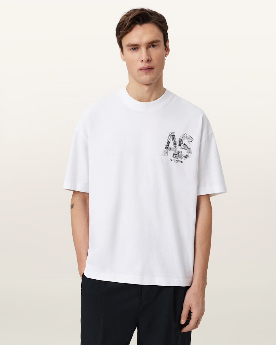 ALL SAINT WHITE TEE