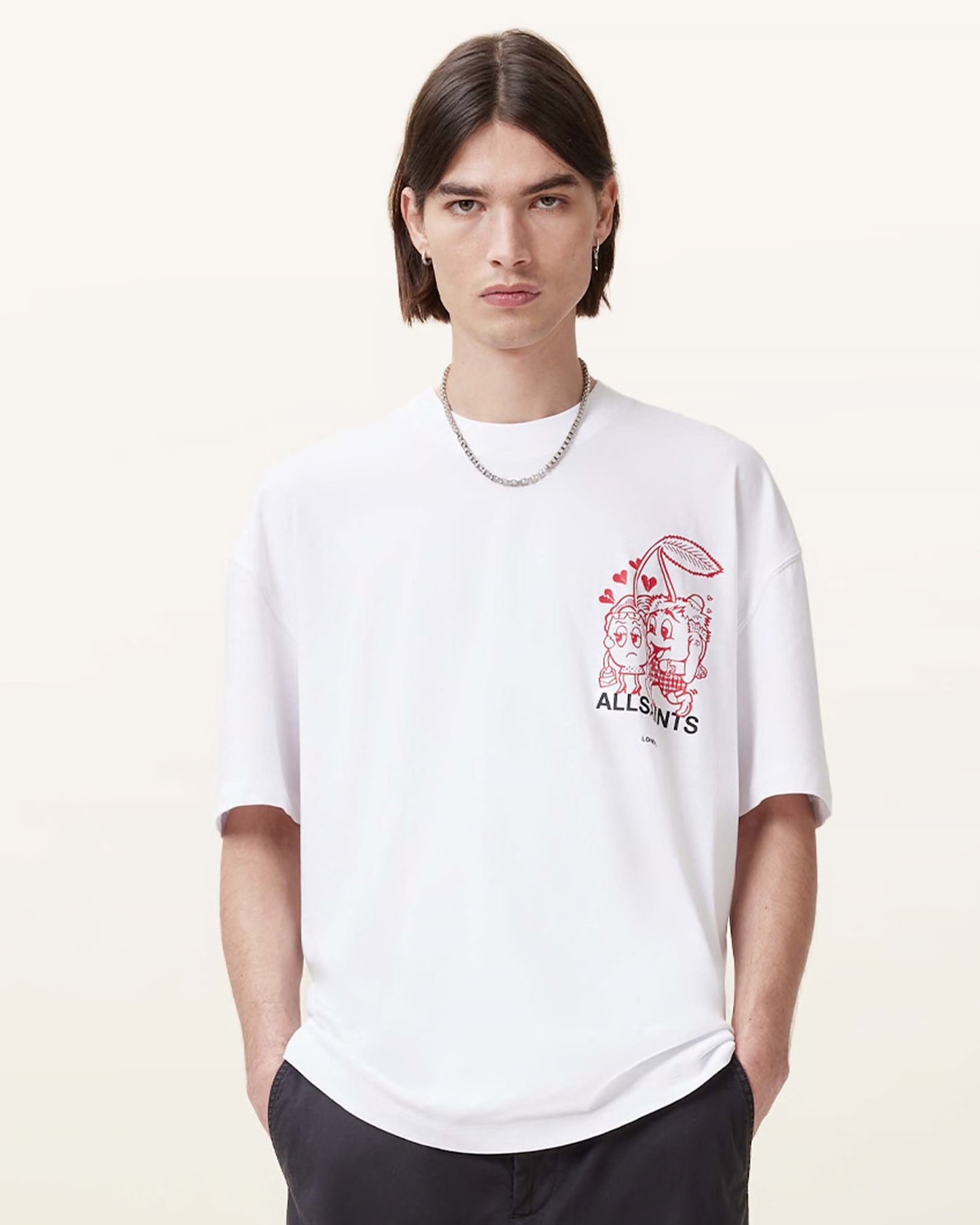 ALL SAINTS WHITE TEE