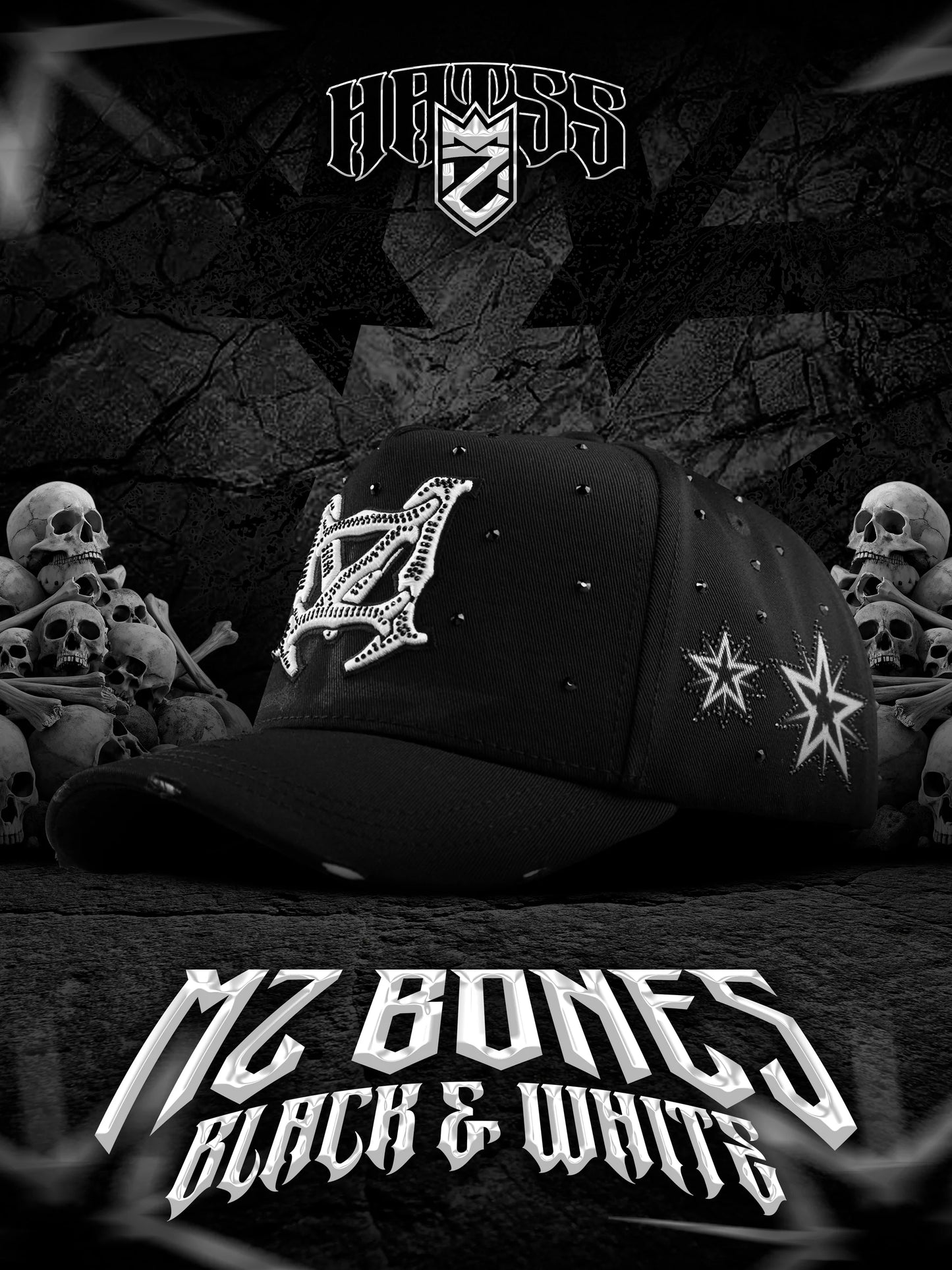 BONES BLACK & WHITE