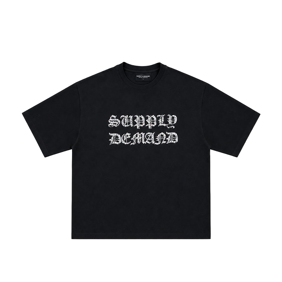 SUPPLY DEMAND RHINESTONES COLOR TEE