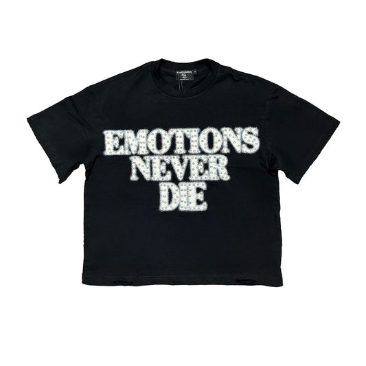 MIXED EMOTION NEVER DIE BLACK TEE