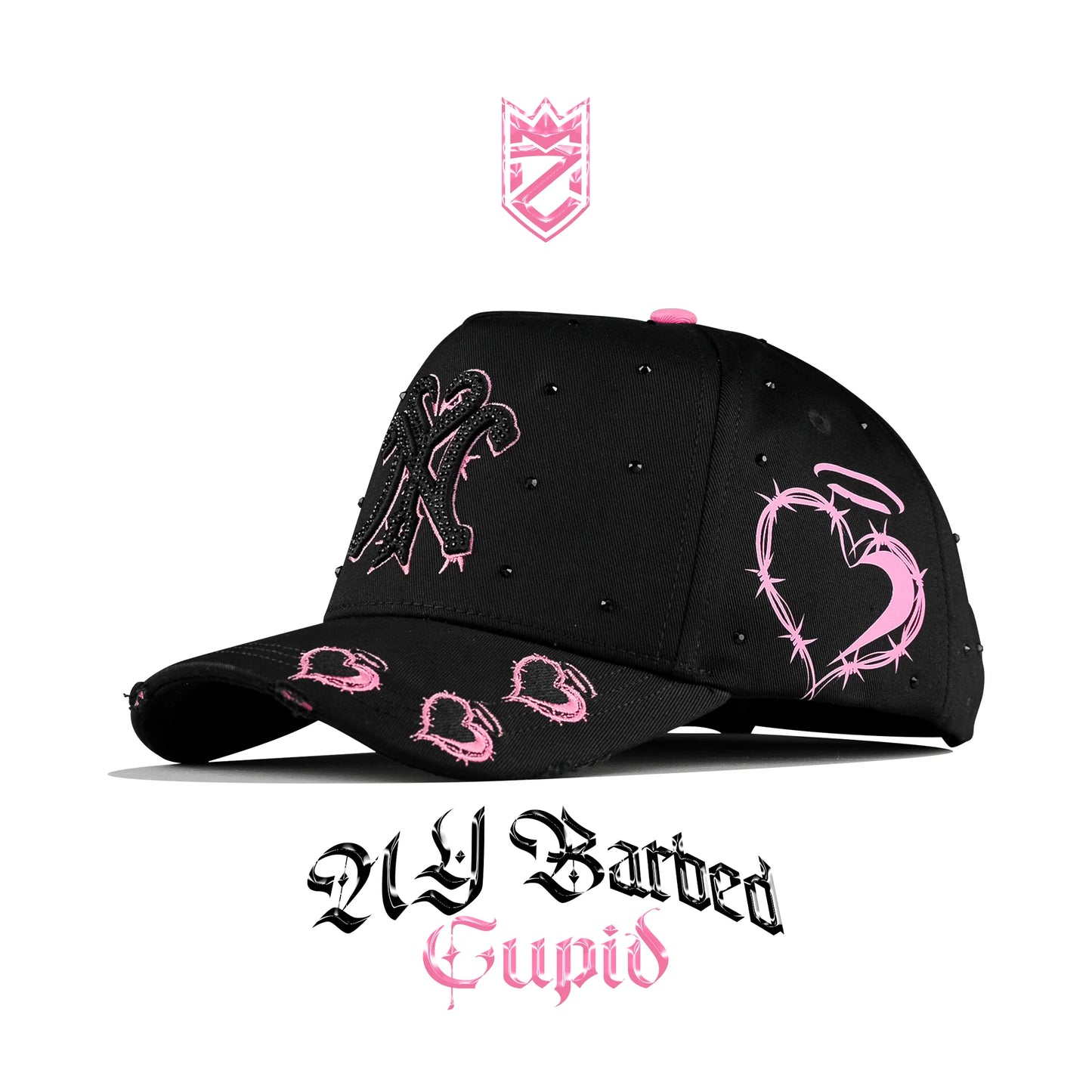 NY BARRED CUPID HAT