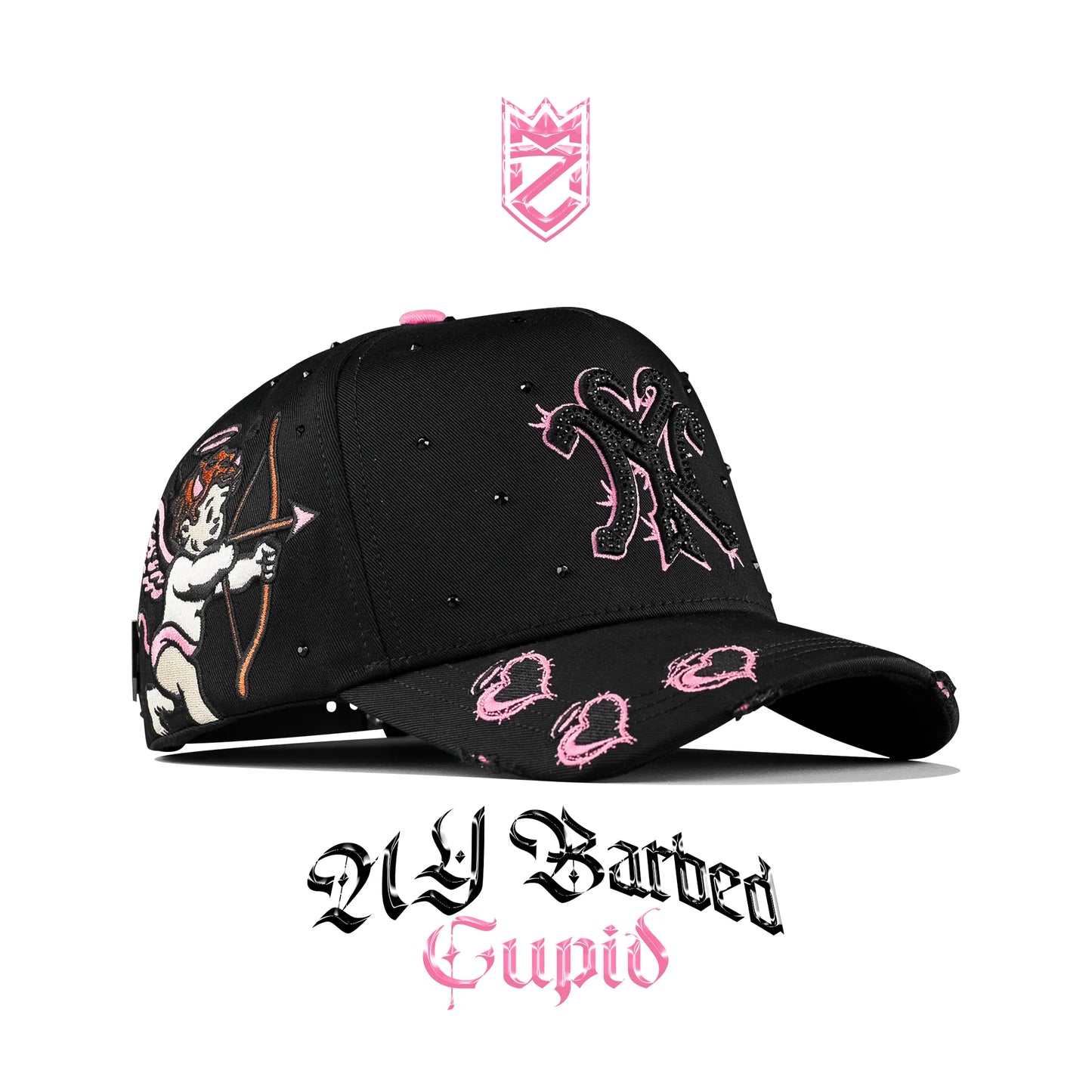 NY BARRED CUPID HAT