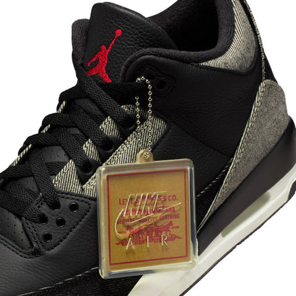 JORDAN 3 OG LEVIS BLACK