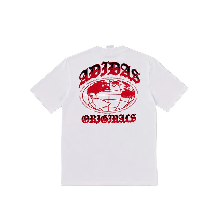 white red tee