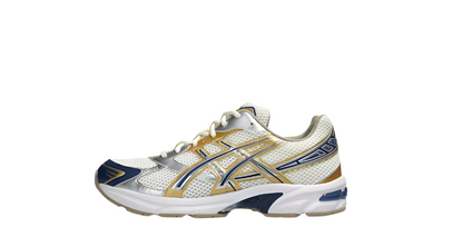 ASICS Gel-1130 Cream Pure Silver Gold Blue