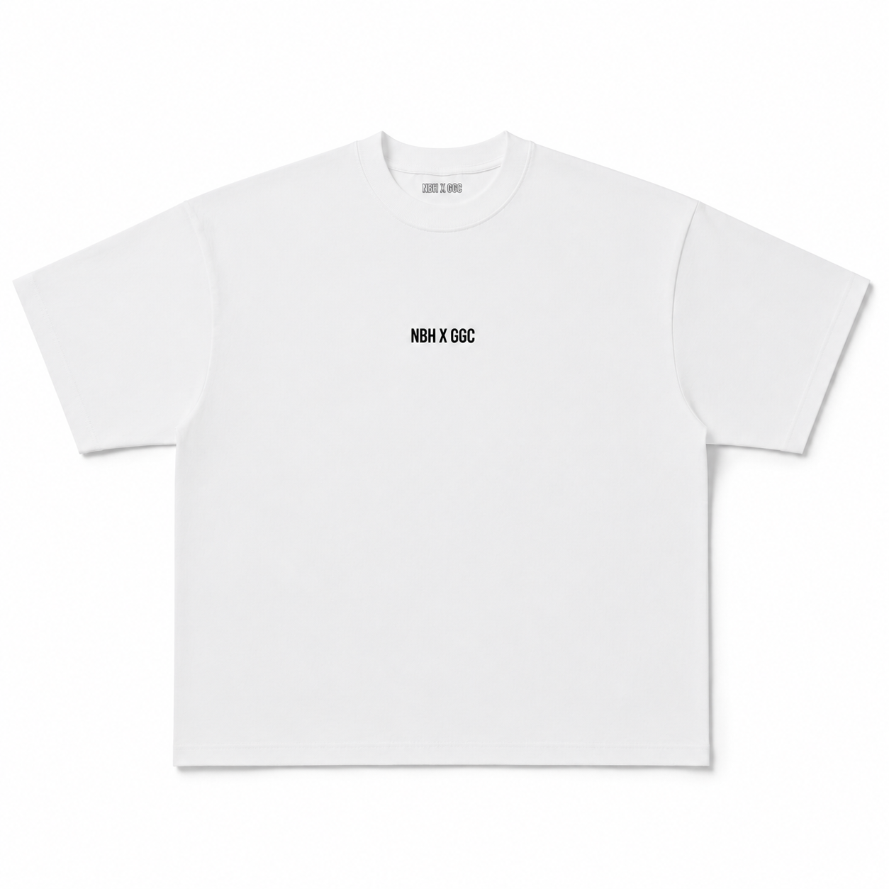 NBH X GUIGACLUB WHITE TEE