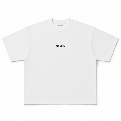 NBH X GUIGACLUB WHITE TEE