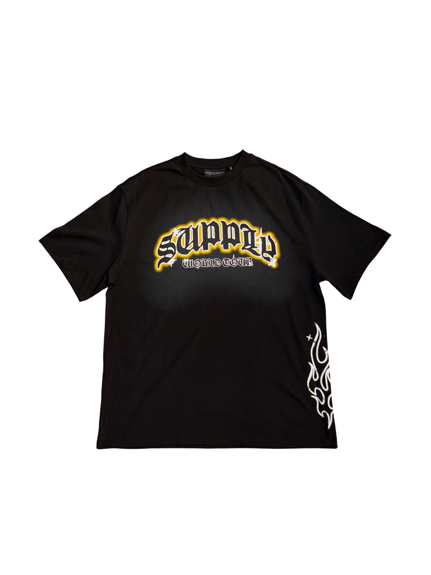 Supply & demand black tee