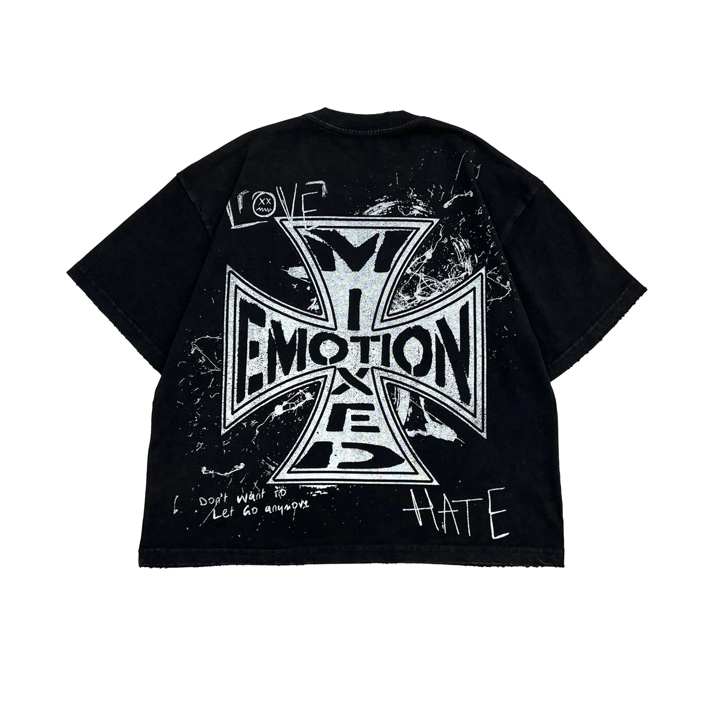 MIXED EMOTION BLACK CHAOS