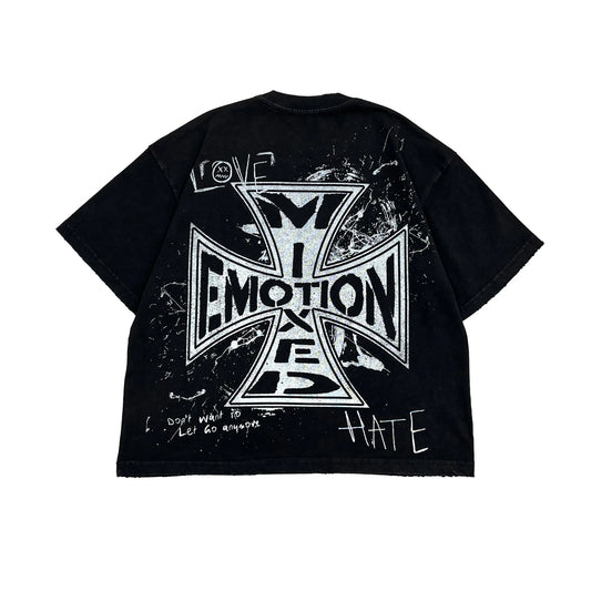 MIXED EMOTION BLACK CHAOS