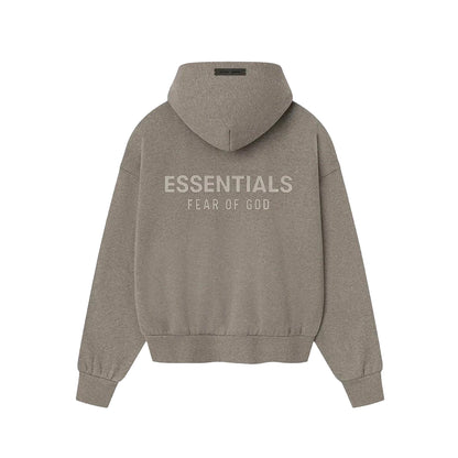 Essentials Classic Fit Fleece Hoodie Homestead Heather