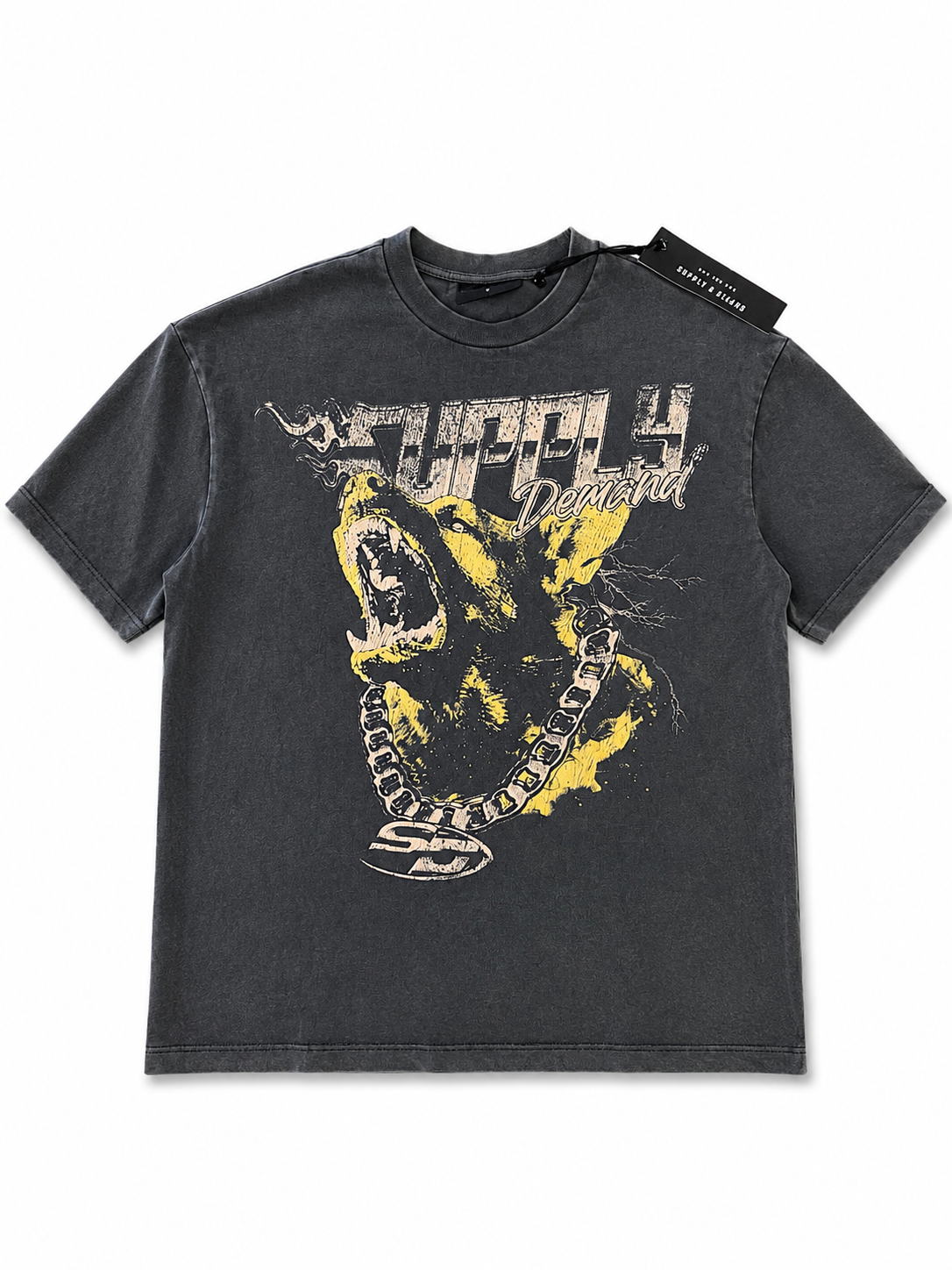 Supply demand grey tee